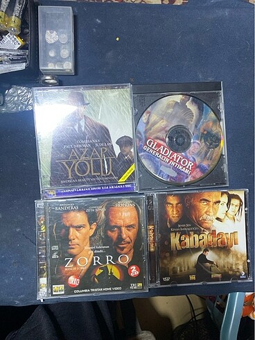 4 adet VCD FİLM