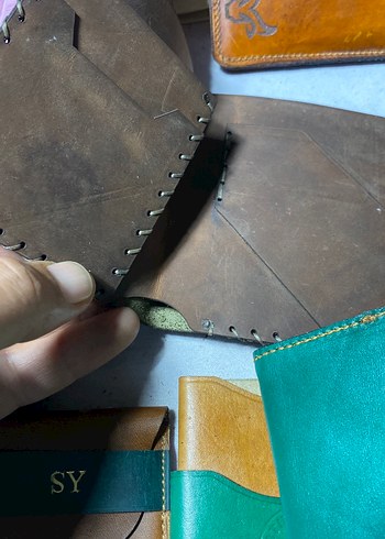 Kahverengi Vintage Erkek Cüzdanı alBarakao - Görsel 5