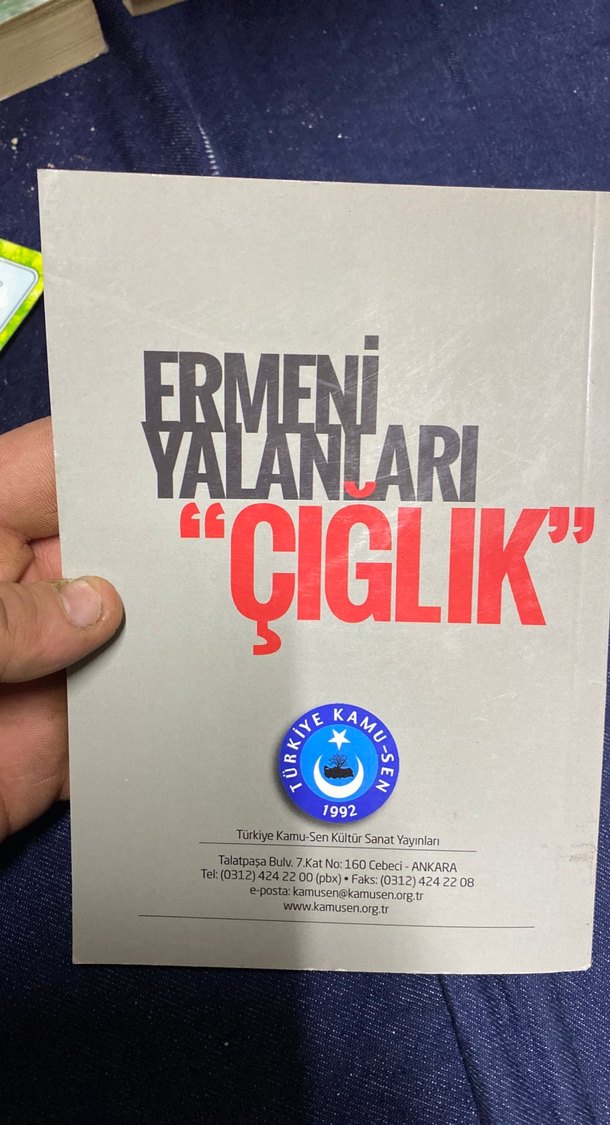 Ermeni Yalanları 'Çığlık' Kitabı - Görsel 2
