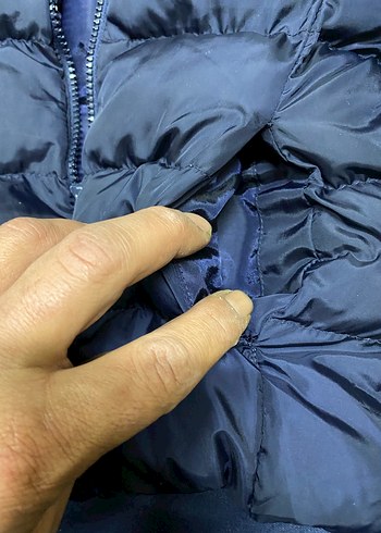 DeFacto çocuk mont Erkek Çocuk Kapüşonlu Gri Fermuarlı Mont - Görsel 5