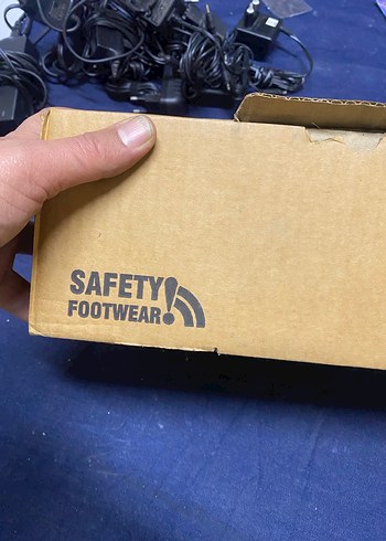 Yeşil kundura iş ayakkabısı Kapanışlı Siyah Erkek Outdoor - Görsel 6