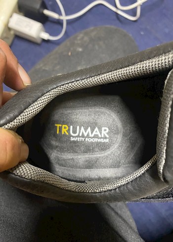 Yeşil kundura iş ayakkabısı Kapanışlı Siyah Erkek Outdoor - Görsel 3