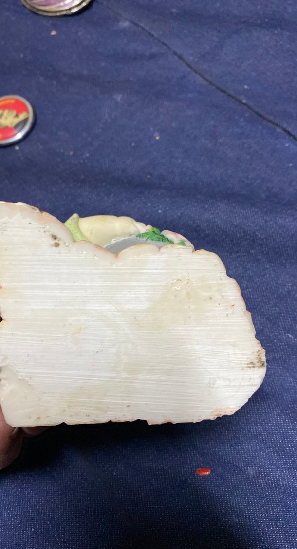 Mavi Pastel Renkli Çiçekli Biblo - Görsel 4