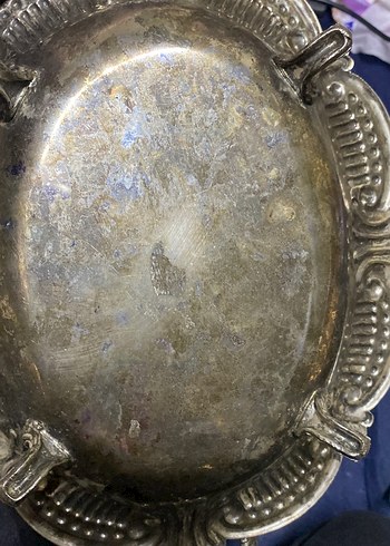 Altın Renk Parlak Dekoratif Tepsi - Görsel 6