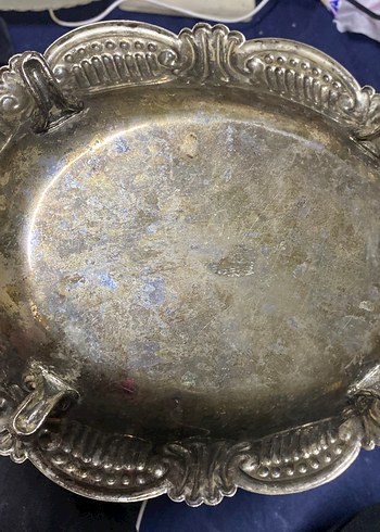 Altın Renk Parlak Dekoratif Tepsi - Görsel 4