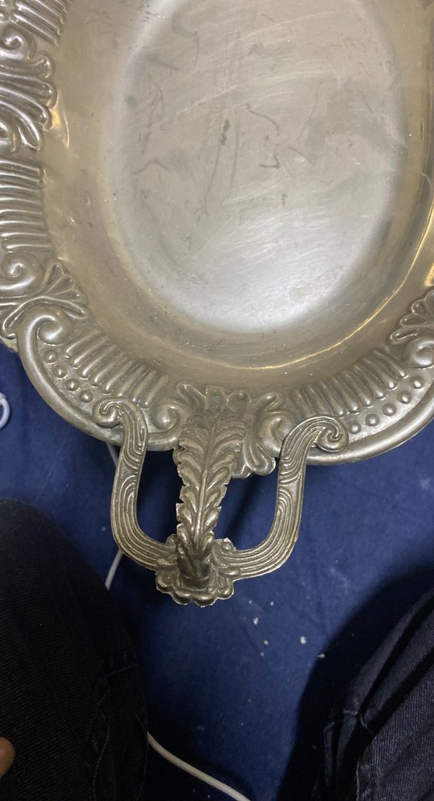 Altın Renk Parlak Dekoratif Tepsi - Görsel 3