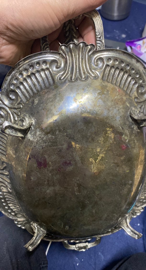 Altın Renk Parlak Dekoratif Tepsi - Görsel 5