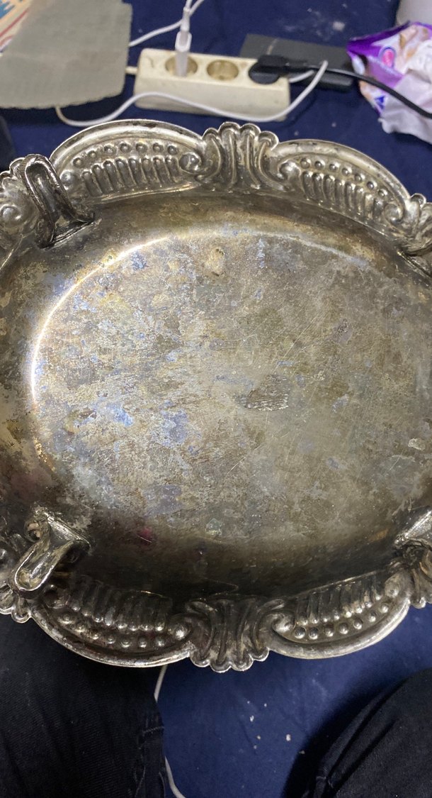 Altın Renk Parlak Dekoratif Tepsi - Görsel 4