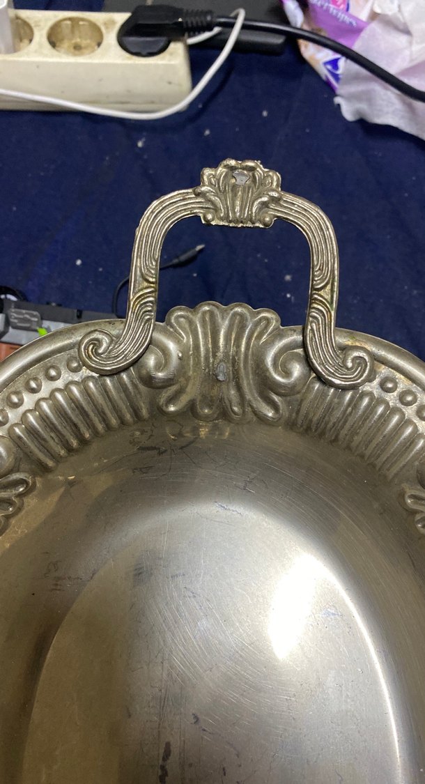 Altın Renk Parlak Dekoratif Tepsi - Görsel 2