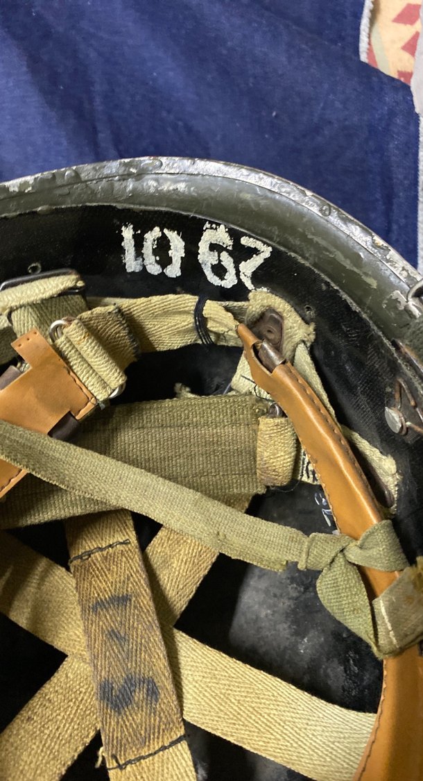 Orijinal Türk Ordusu M1 Çelik Miğfer - Ay Yıldız Boyalı - Askeri - Görsel 5