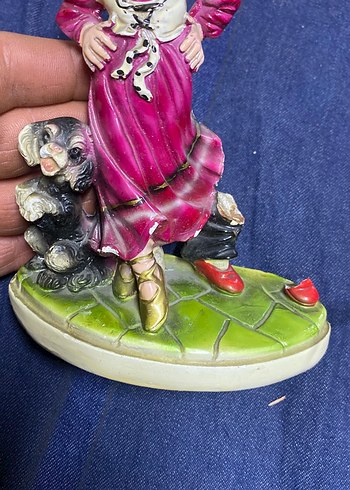 Küçük Kız ve Köpek Biblo - Görsel 2