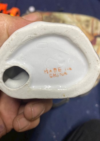 Mavi Pastel Renkli Çocuk ve Köpek Biblo - Görsel 5