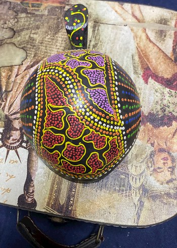 Kaplumbağa süsü Hindistan cevizinde - Görsel 3