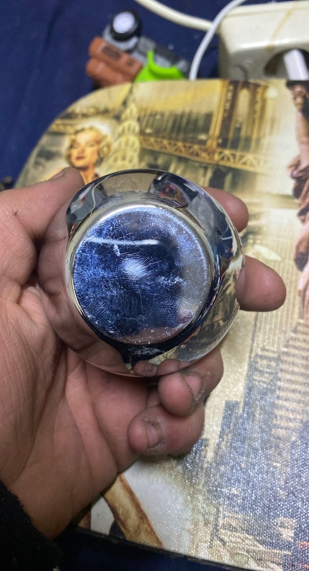 Gri Renkli Dekoratif Pudra Kutusu - Görsel 3