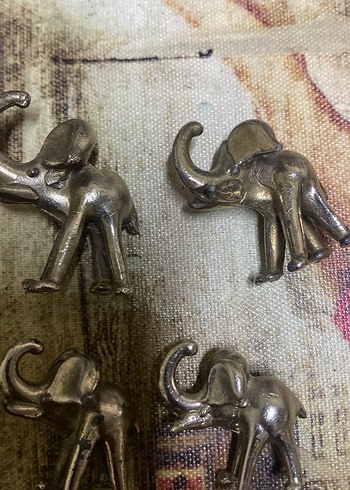 Gri Fil Figürlü K - Görsel 3