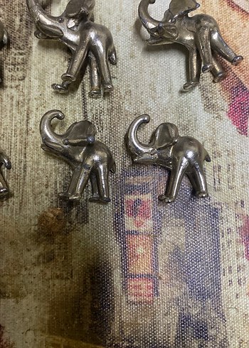 Gri Fil Figürlü K - Görsel 5