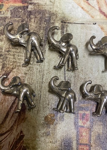 Gri Fil Figürlü K - Görsel 7