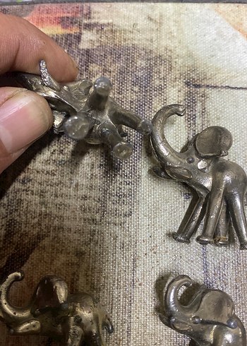 Gri Fil Figürlü K - Görsel 6