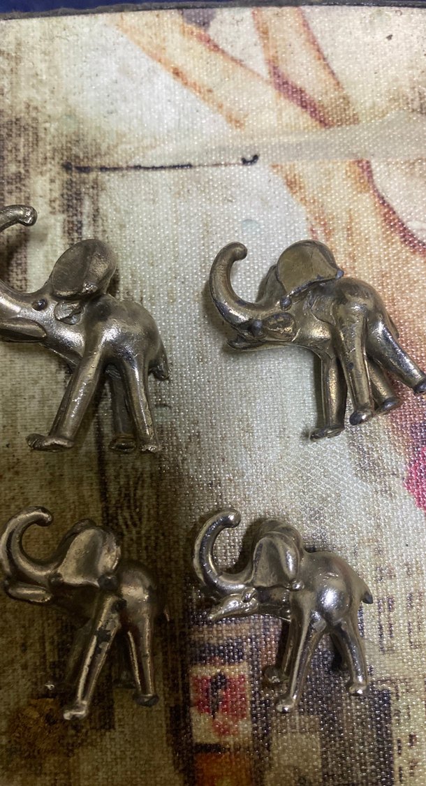 Gri Fil Figürlü K - Görsel 3