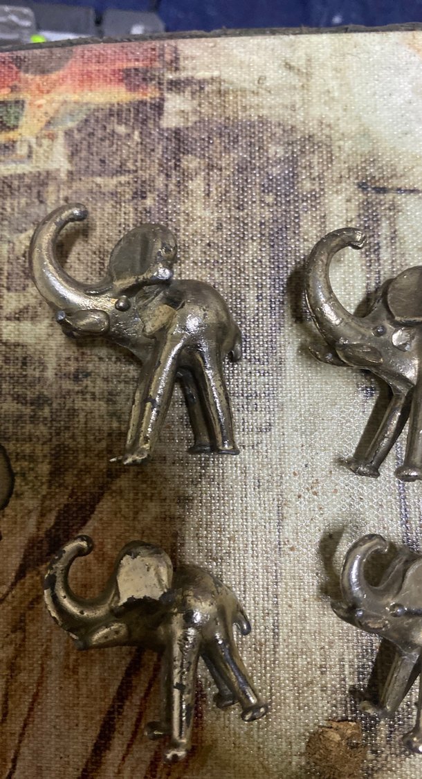 Gri Fil Figürlü K - Görsel 2