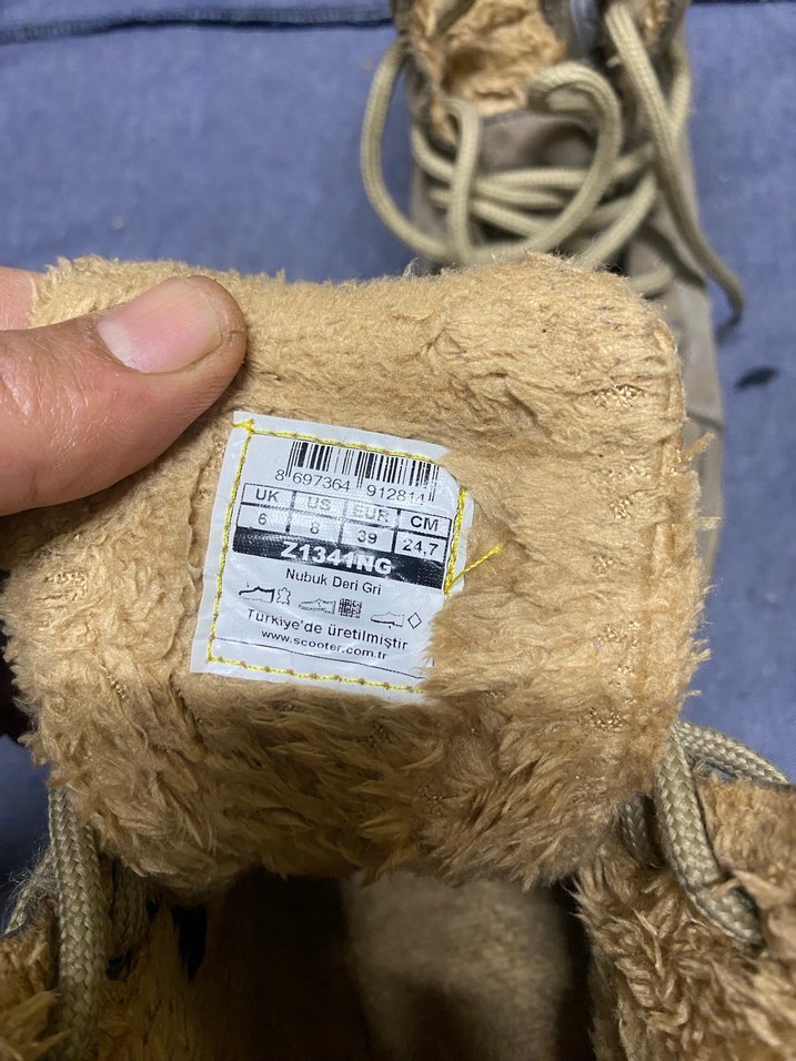  Scooter Watertight Su Geçirmez Kürklü Bot - Görsel 4