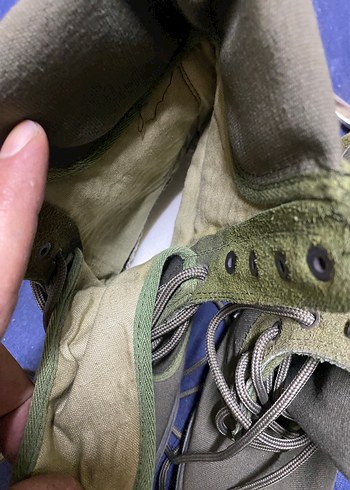 Sıfır Beykoz Kundura Fabrikası Üretimi Vintage Kanvas Askeri Bot - Görsel 6