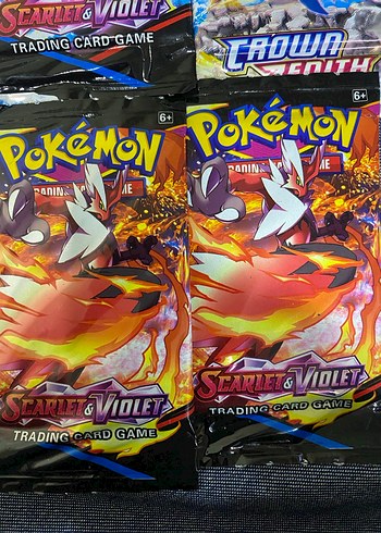  POKEMON 6'LI KART LOTU - SIFIR AÇILMAMIŞ PAKETLER (MUADİL)  - Görsel 5