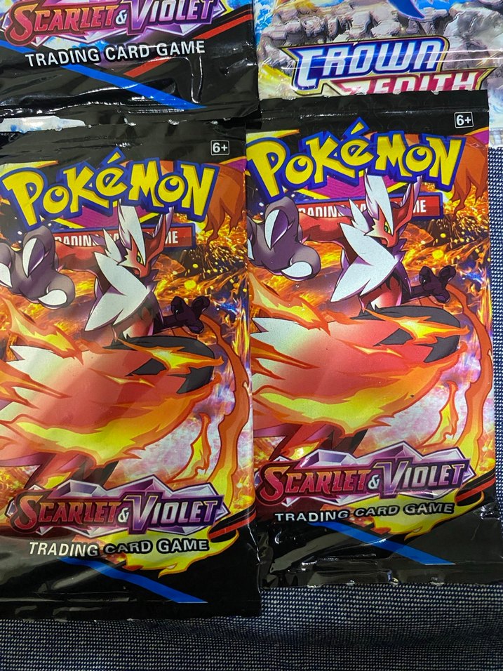  POKEMON 6'LI KART LOTU - SIFIR AÇILMAMIŞ PAKETLER (MUADİL)  - Görsel 5