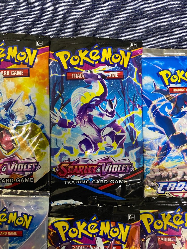  POKEMON 6'LI KART LOTU - SIFIR AÇILMAMIŞ PAKETLER (MUADİL)  - Görsel 3