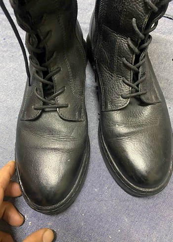 Mağaza Fiyatının Yarısına! Hiç Giyilmemiş Greyder Deri Bot - Görsel 2