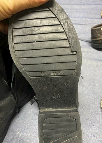 Mağaza Fiyatının Yarısına! Hiç Giyilmemiş Greyder Deri Bot - Görsel 4