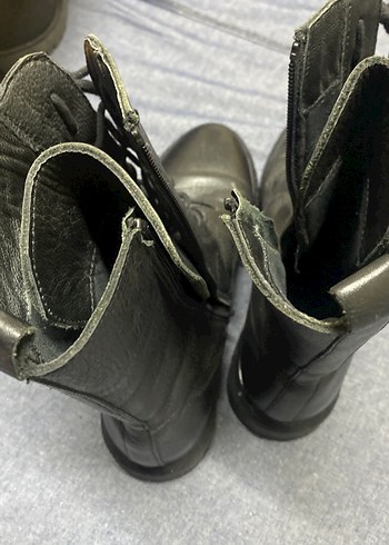 Mağaza Fiyatının Yarısına! Hiç Giyilmemiş Greyder Deri Bot - Görsel 9