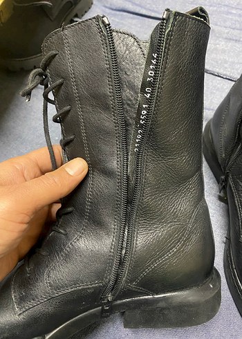 Mağaza Fiyatının Yarısına! Hiç Giyilmemiş Greyder Deri Bot - Görsel 3