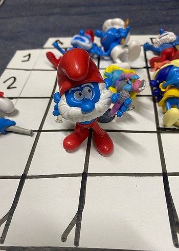 Dev Orijinal Şirinler Lotu neiSchleich Jakks Pacific Koleksiyonu - Görsel 2