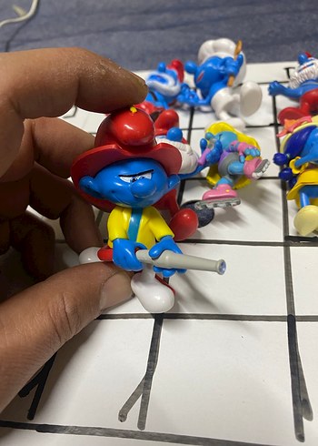 Dev Orijinal Şirinler Lotu neiSchleich Jakks Pacific Koleksiyonu - Görsel 3