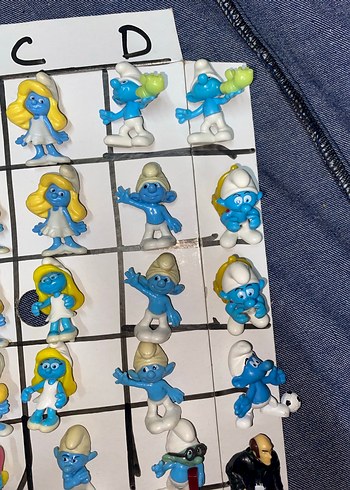  Orijinal Damgalı Şirinler Koleksiyonu Schleich &Jakks Pacific - Görsel 4