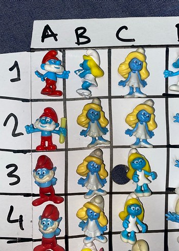  Orijinal Damgalı Şirinler Koleksiyonu Schleich &Jakks Pacific - Görsel 3