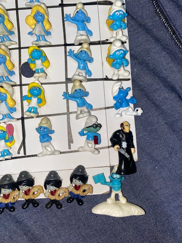  Orijinal Damgalı Şirinler Koleksiyonu Schleich &Jakks Pacific - Görsel 5