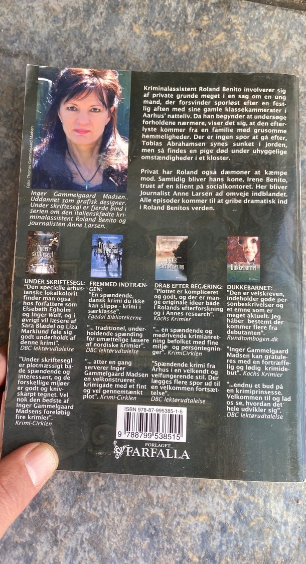 Danca Roman - Under Skriftesegl - Polisiye/Gerilim - Görsel 2