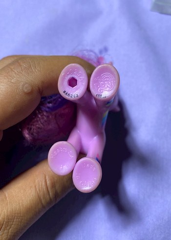 Beden Renk Pastel Pembe Unicorn Figür my lttle pony