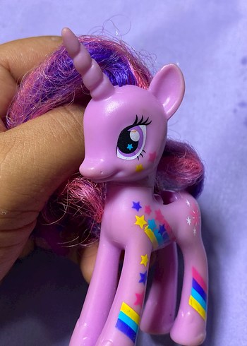 Pastel Pembe Unicorn Figür my lttle pony
