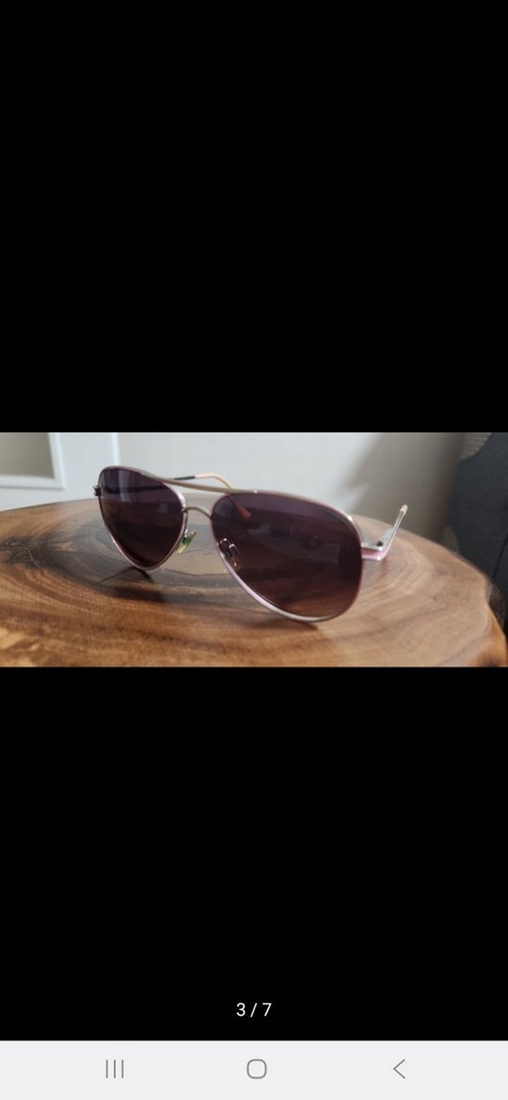 Optelli marka pembe renk damla model güneş gözlüğü çercevesi. - Görsel 3
