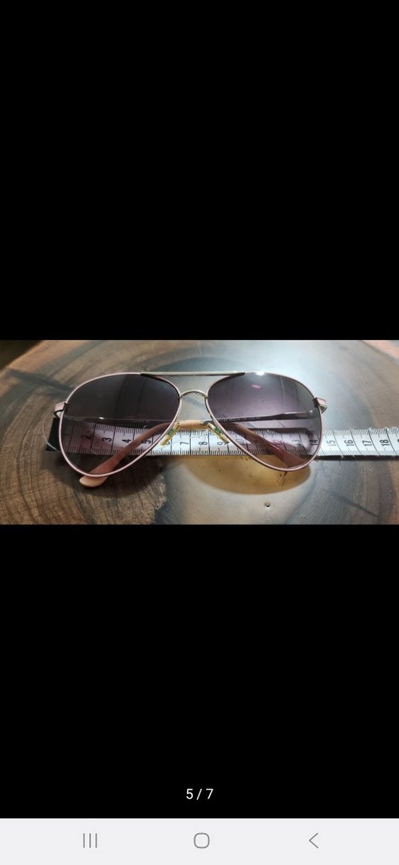 Optelli marka pembe renk damla model güneş gözlüğü çercevesi. - Görsel 5