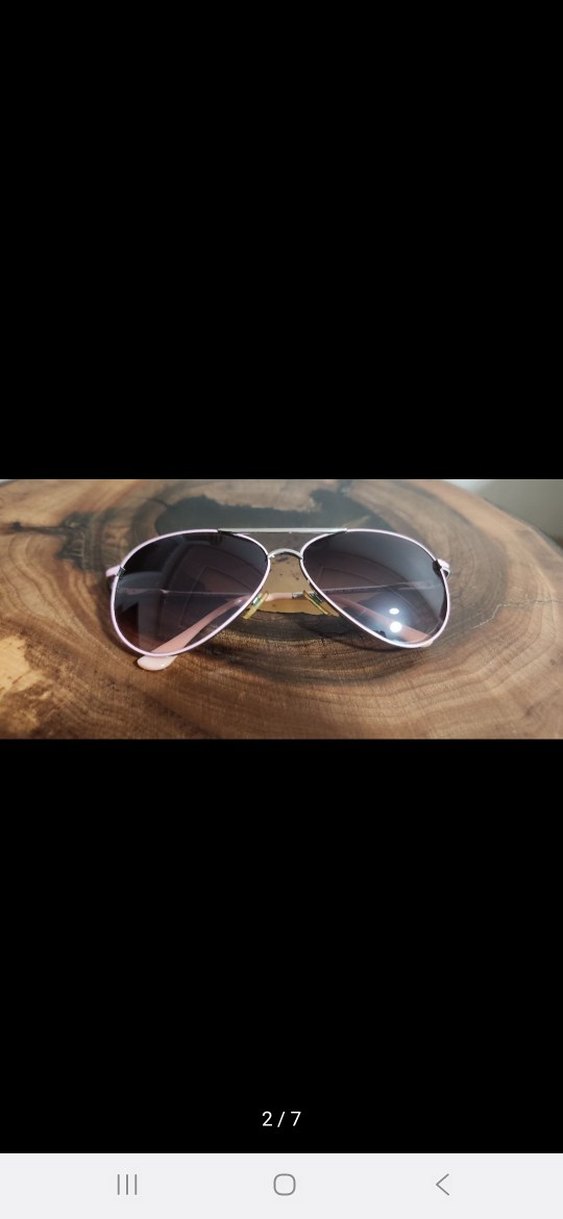 Optelli marka pembe renk damla model güneş gözlüğü çercevesi. - Görsel 2