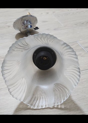 Bej ve Gri Zincirli Sarkıt Lamba - Görsel 4