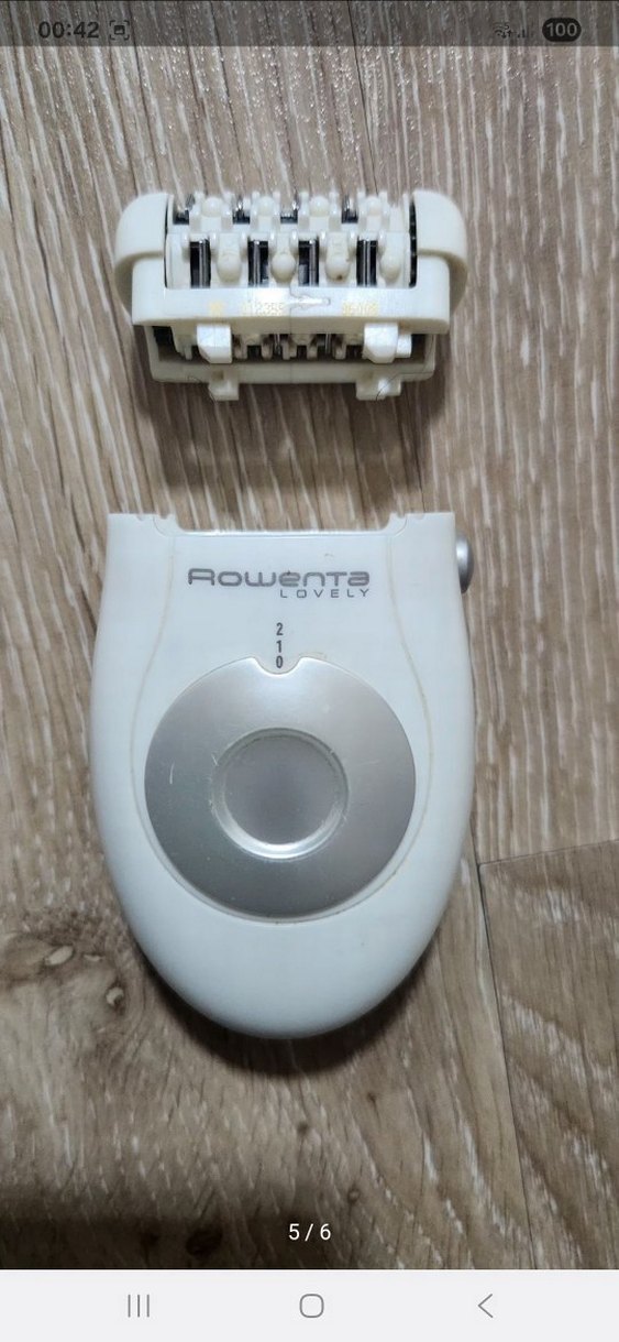 Rowenta Lovely Beyaz Gri Epilatör - Görsel 5