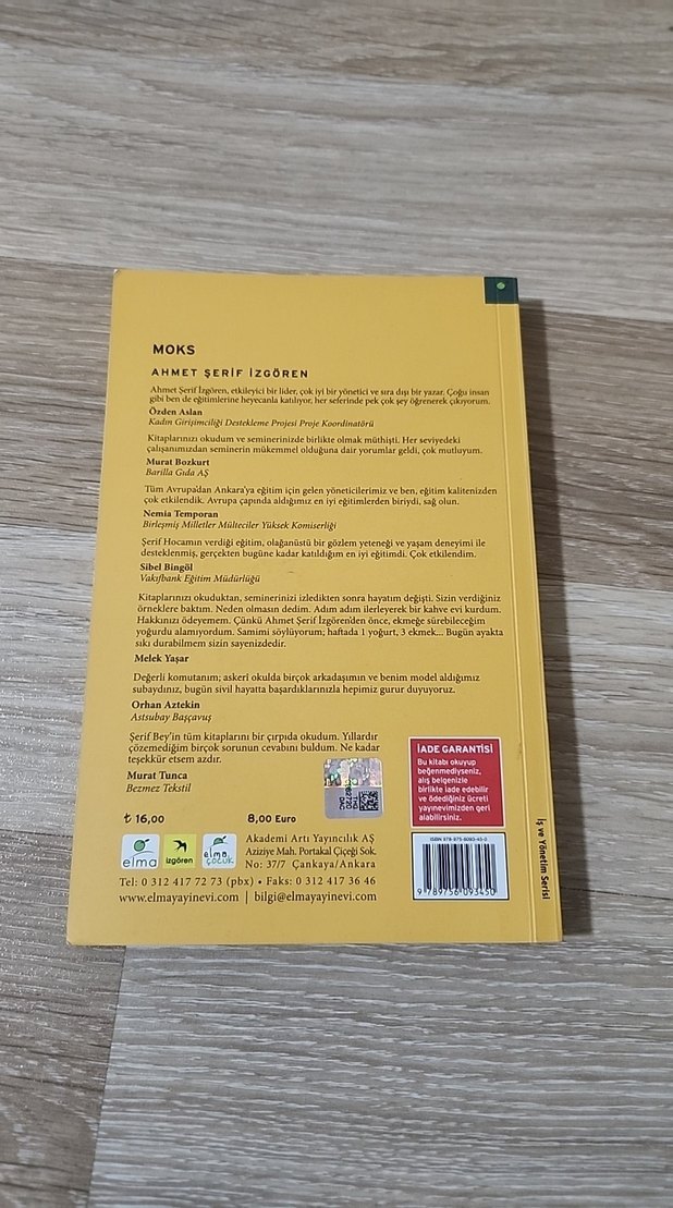 MOKS Başarıya Giden Yol - Ahmet Şerif İzgören - Görsel 2