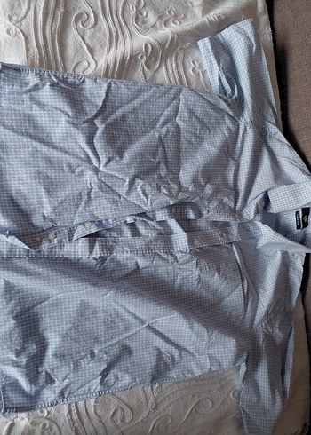 Düğmeli, Kısa Kollu Erkek Gömlek - Görsel 5