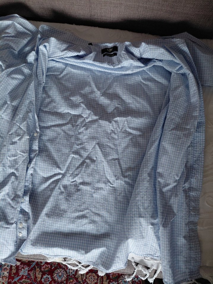 Düğmeli, Kısa Kollu Erkek Gömlek - Görsel 2