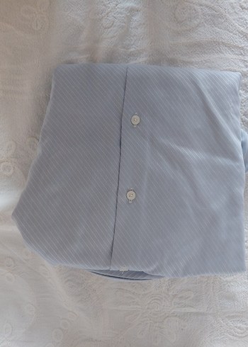 Gri Kısa Kollu Regular Fit İş Gömleği - Görsel 2